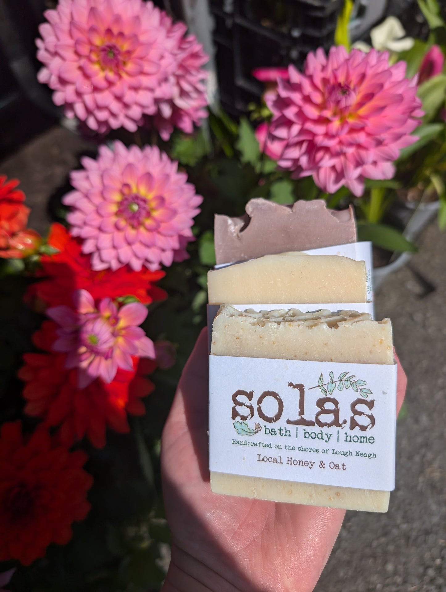 Lavender Essential Oil & Purple Clay Soap
